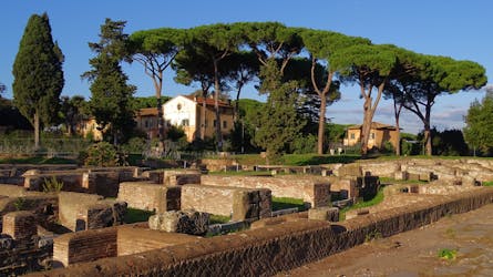 Visite guidée d’une demi-journée du parc archéologique d’Ostia Antica